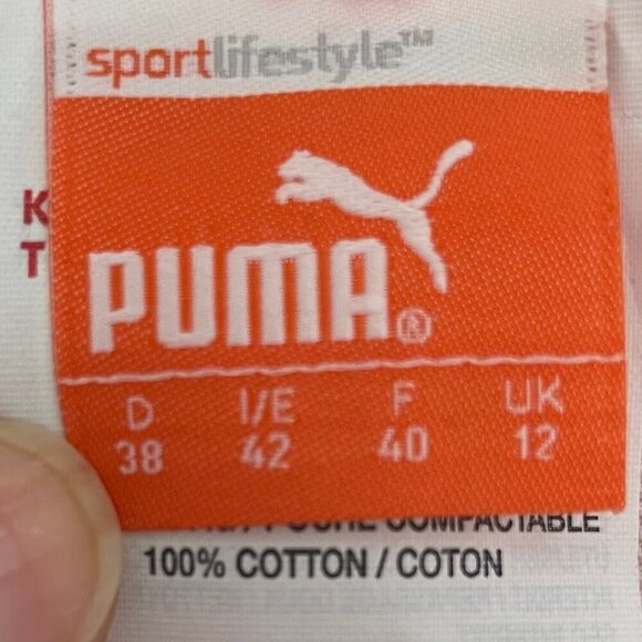 Puma Classic Pounce 11" Stylish Poly Blend Bermuda Golf Shorts Pink Sz 12 UK - Picture 11 of 15